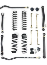 Clayton Offroad 4XE 1.5 Inch Overland Plus Lift Kit for Jeep Wrangler 2021-2023                                     - COR-3009615 - Image 9