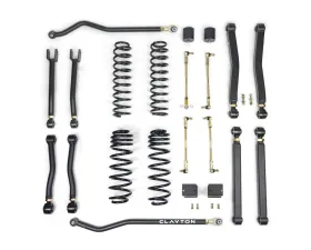 Clayton Offroad 4XE 2.5 Inch Overland Plus Lift Kit for Jeep Wrangler 2021-2023