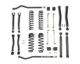 Clayton Offroad 4XE 3.5 Inch Overland Plus Lift Kit for Jeep Wrangler 2021-2023