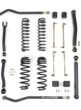 Clayton Offroad 4XE 3.5 Inch Overland Plus Lift Kit for Jeep Wrangler 2021-2023                                     - COR-3009635 - Image 3