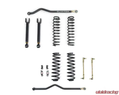 Clayton Offroad 1.5 Inch Ride Right+ Lift Kit for Jeep Wrangler JK 2007-2018 - COR-3108415