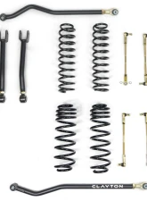 Clayton Offroad Diesel 1.5 Inch Ride Right+ Lift Kit for Jeep Wrangler JK 2007-2018                                     - COR-3109515 - Image 9