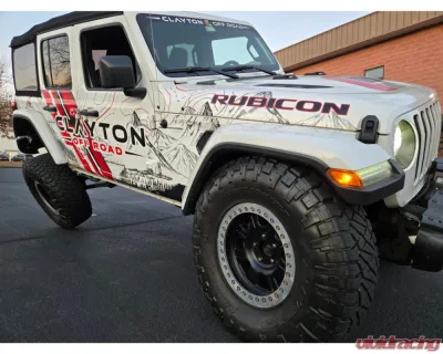 Clayton Offroad Overland Plus 2.5 Inch Long Arm Lift Kit for Jeep Wrangler 2018-2023 - COR-3409025