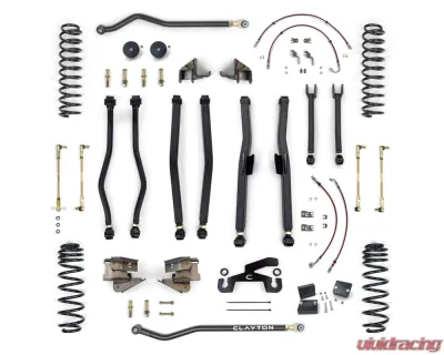 Clayton Offroad 392 Overland Plus 2.5 Inch Long Arm Lift Kit - COR-3409325