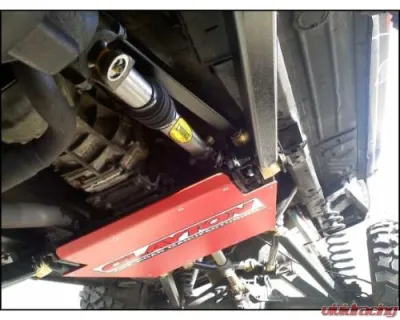 Clayton Offroad Transfer Case Skid Plate for Jeep Wrangler JK 2007-2018, Steel - COR-4101102