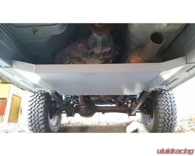 Clayton Offroad Transfer Case Skid Plate for Jeep Wrangler 2007-2018, Steel, Black - COR-4106112