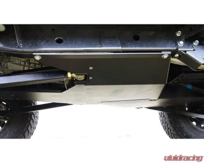 Clayton Offroad Transfer Case Skid Plate for 2007-2018 Jeep Wrangler, Steel Construction - COR-4108114