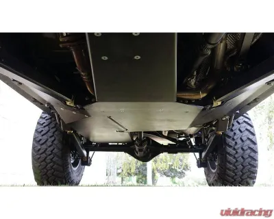 Clayton Offroad Transfer Case Skid Plate for 2007-2018 Jeep Wrangler, Steel Construction - COR-4108114