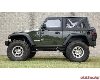 Clayton Offroad Transfer Case Skid Plate for 2007-2018 Jeep Wrangler, Steel Construction - COR-4108114