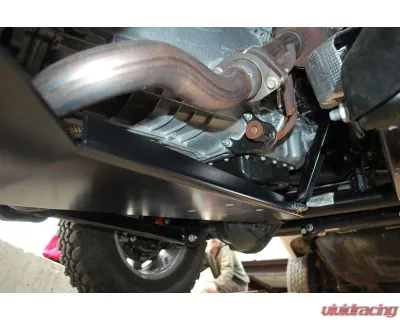 Clayton Offroad Engine Skid Plate Only for 2007-2018 Jeep Wrangler JK, Steel Material - COR-4108914