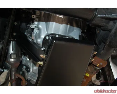 Clayton Offroad Engine Skid Plate Only for 2007-2018 Jeep Wrangler JK, Steel Material - COR-4108914