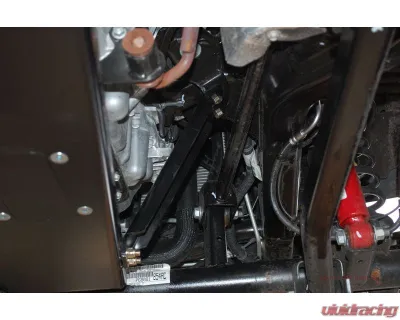 Clayton Offroad Engine Skid Plate Only for 2007-2018 Jeep Wrangler JK, Steel Material - COR-4108914