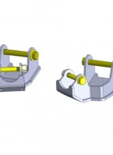 Clayton Offroad Rear Bolt On Shock Bracket Control Arm Skids Jeep Wrangler JL 2018+                                     - COR-4109030 - Image 2