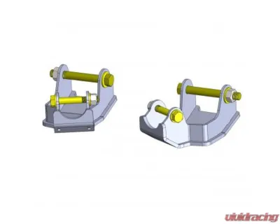 Clayton Offroad Rear Bolt On Shock Bracket Control Arm Skids Jeep Wrangler JL 2018+ - COR-4109030