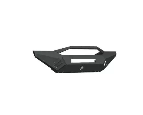 Road Armor Spartan Texture Black Front Pre-Runner Guard Jeep Wrangler | Gladiator 2018-2020 - 5183XFPRB