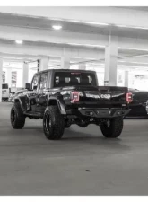 Road Armor Spartan Rear Bumper Texture Black Jeep Wrangler JT | Gladiator | Rubicon 2020-2021                                     - 5203XR0B - Image 2