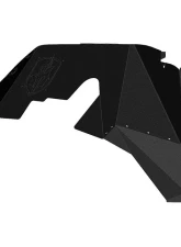 Road Armor Stealth Black Steel JL Body Armor Front Fender Liner Jeep Wrangler JL 2018-2020                                     - 518LFFSB - Image 2