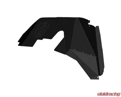 Road Armor Stealth Black Steel JL Body Armor Front Fender Liner Jeep Wrangler JL 2018-2020 - 518LFFSB