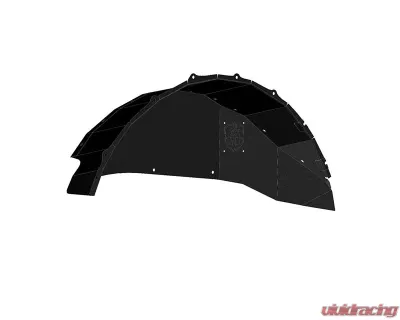 Road Armor Stealth Black Steel JL Body Armor Rear Fender Liner Jeep Wrangler JL 2018-2020 - 518LFRSB