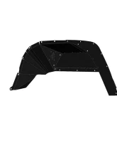 Road Armor Stealth Black Steel Gladiator Body Armor Rear Fender Liner Jeep Gladiator JL 2018-2021                                     - 520LFRSB - Image 2