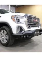 Road Armor Texture Black Spartan Front Bumper for GMC 1500 2019-2021                                     - 2191XF0B - Image 2