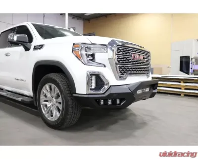 Road Armor Texture Black Spartan Front Bumper for GMC 1500 2019-2021 - 2191XF0B