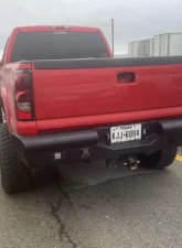 Road Armor Texture Black Vaquero Rear Bumper for Chevrolet Silverado 2500 2003-2007                                     - 3032VR0B - Image 3