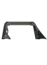 Road Armor Raw Headache Rack with Bedrail Pods, Standard 40 Inch Center Light Pod and iD Chevrolet Silverado | GMC 1500 2014-2018                                     - 3141DHRP-C1-MD - Image 2