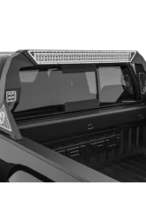 Road Armor Raw iD Headache Rack with Bedrail Pods, 40 Inch Light Pod and Hyve Chevrolet Silverado | GMC 1500 2014-2018                                     - 3141DHRP-C1-MH - Image 2
