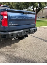 Road Armor Texture Black Stealth Rear Winch Bumper for 2019-2021 Chevrolet GMC 1500                                     - 3191R0B - Image 3