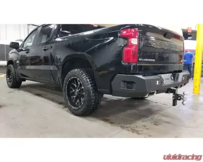 Road Armor Texture Black Spartan Rear Bumper Chevrolet Silverado 1500 2019-2021 - 3191XR0B
