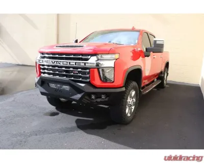 Road Armor Texture Black Spartan Front Bumper Bolt-On Pre-Runner Guard Chevrolet Silverado 2500 | 3500 2021 - 3202XFPRB