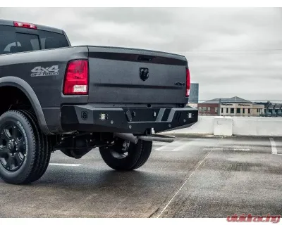 Road Armor Texture Black Spartan Rear Bumper Ram 2500 | 3500 2010-2019 - 4102XR0B