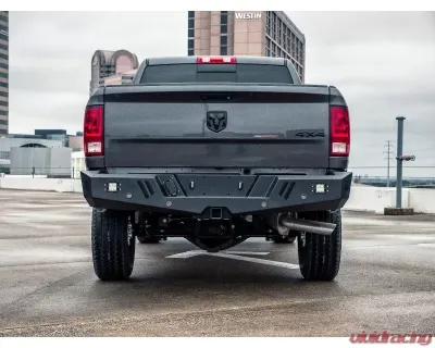 Road Armor Texture Black Spartan Rear Bumper Ram 2500 | 3500 2010-2019 - 4102XR0B