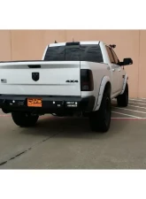 Road Armor Texture Black Rear Winch Bumper for 2009-2018 Ram 1500 WARN M8000 1500                                     - 413RRB - Image 2