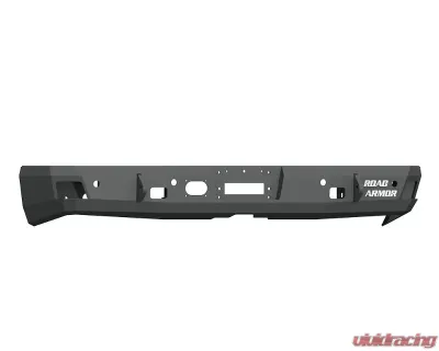 Road Armor Texture Black WARN M8000 Stealth Rear Winch Bumper Ram 2500 | 3500 2016-2018 - 4162RRB