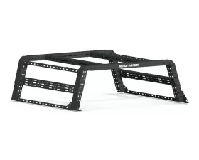 Road Armor Texture Black 5 Bed Treck Adjustable Bed Rack with Brackets Nissan Frontier 2005-2020