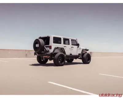 Road Armor Texture Black 4 Doors Stealth Rear Fender Flare Body Armor Jeep Wrangler 2007-2018 - 507AFR0B