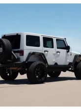Road Armor Texture Black 4 Doors Stealth Rear Fender Flare Body Armor Jeep Wrangler 2007-2018                                     - 507AFR0B - Image 4