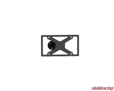 Road Armor Texture Black Stealth Rear Tire Carrier License Plate Mount Jeep Wrangler 2007-2018 - 507RTCLPMB
