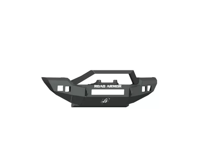 Road Armor Texture Black Stealth Front Winch Bumper with Bar Full Width Jeep Wrangler Sport 2018-2022 - 5184F3B