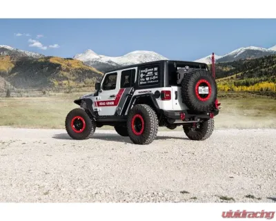 Road Armor Texture Black Rear Fender Flare Body Armor Jeep Wrangler 2018-2022 - 518AFR0B