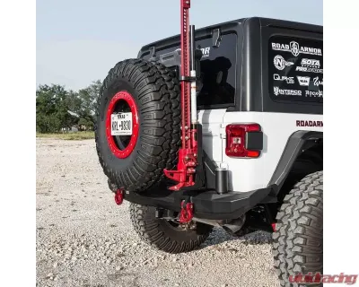 Road Armor Texture Black Rear Fender Flare Body Armor Jeep Wrangler 2018-2022 - 518AFR0B
