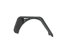 Road Armor Texture Black Stealth Wide Rear Fender Flare Body Armor Jeep Wrangler 2018-2022