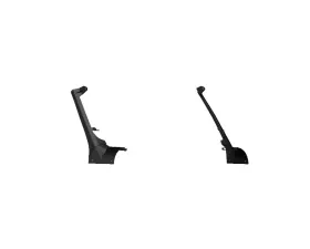 Road Armor Texture Black Stealth A-Pillar 51.5 Inch RIGID Array Only with Lower Mount Jeep Wrangler 2018-2022