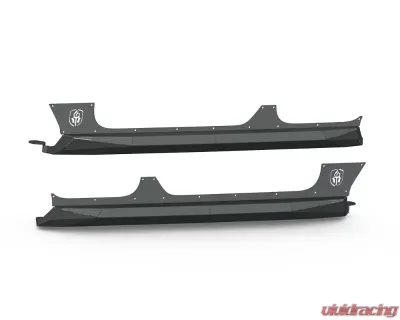 Road Armor Texture Black Stealth Rocker Armor Panel and Guard Jeep Wrangler 2018-2022 - 518ARG4B