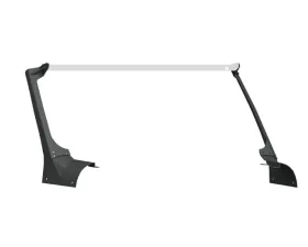 Road Armor Texture Black Stealth A-Pillar 51.5 Inch Light Mounts Jeep Wrangler 2018-2022