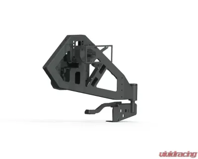 Road Armor Texture Black Stealth Rear Tire Carrier Assembly Jeep Wrangler 2018-2022 - 518RTC0B