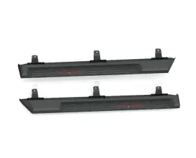 Road Armor Texture Black 4 Doors Stealth Running Board Step Jeep Wrangler 2018-2022