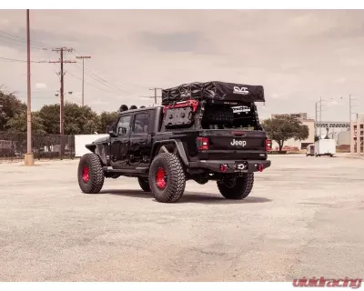 Road Armor Texture Black Stealth Rear Fender Flare Body Armor Jeep Gladiator 2020-2022 - 520AFR0B
